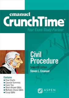 Front cover_Emanuel Crunchtime for Civil Procedure
