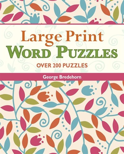 Couverture_Large Print Word Puzzles