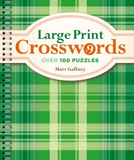 Front cover_Large Print Crosswords #9