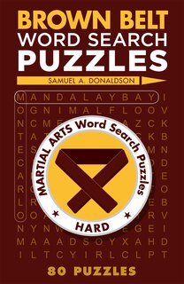 Front cover_Brown Belt Word Search Puzzles