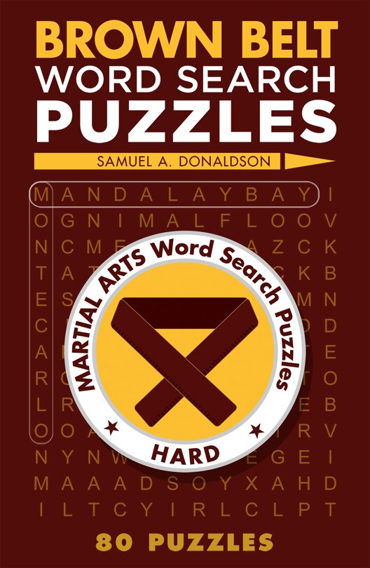 Front cover_Brown Belt Word Search Puzzles