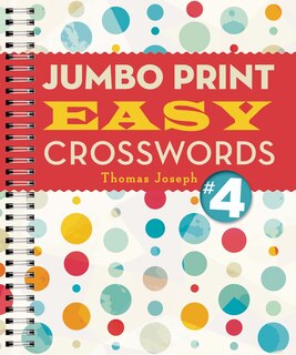 Front cover_Jumbo Print Easy Crosswords #4