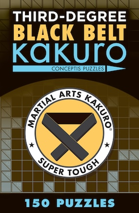 Third-degree Black Belt Kakuro