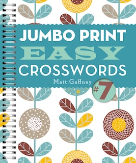 Front cover_Jumbo Print Easy Crosswords #7