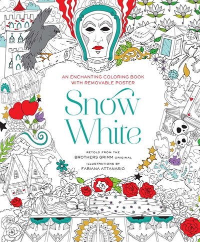 Front cover_Snow White Coloring Book
