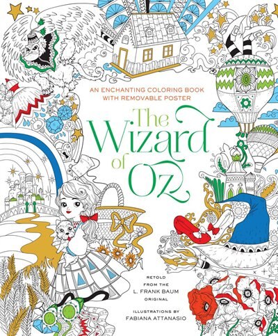 Couverture_The Wizard Of Oz Coloring Book