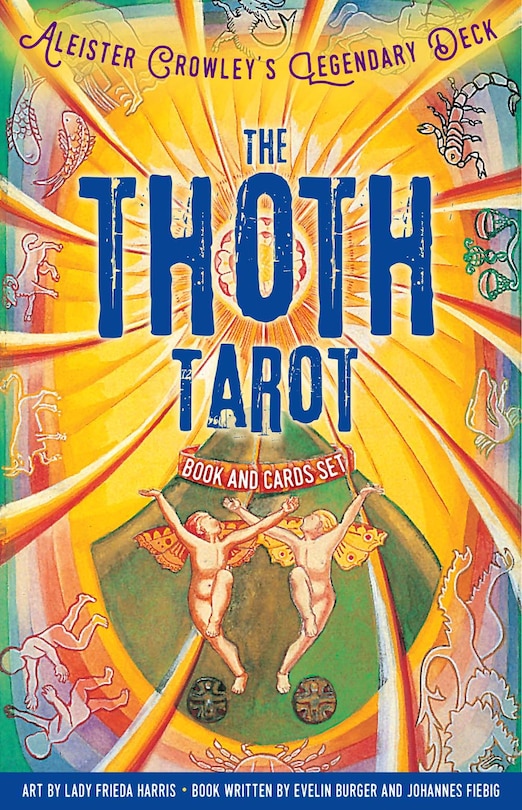 Front cover_The Thoth Tarot Book And Cards Set