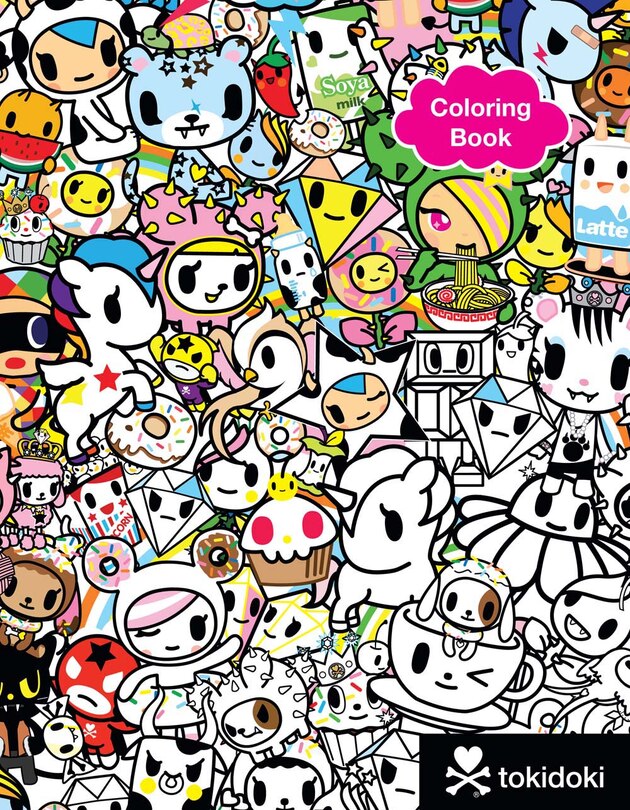 Front cover_Tokidoki Coloring Book