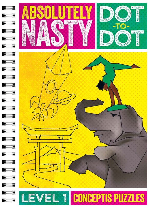 Front cover_Absolutely Nasty® Dot-to-dot Level 1