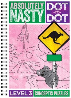 Front cover_Absolutely Nasty® Dot-to-dot Level 3