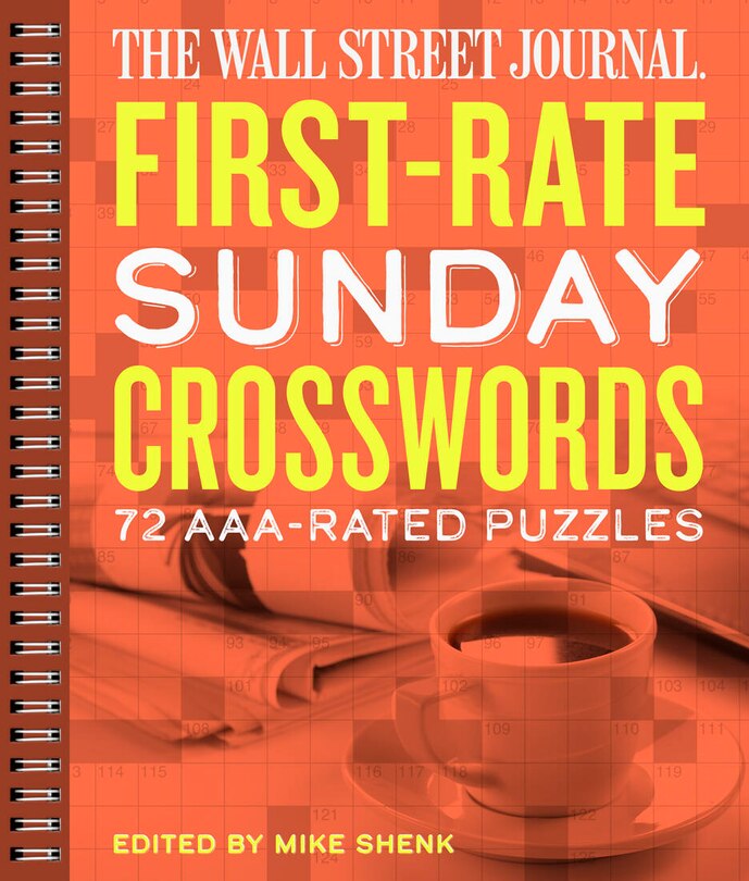 Couverture_The Wall Street Journal First-rate Sunday Crosswords