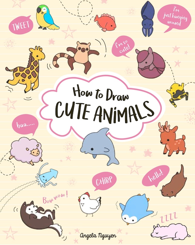 Front cover_How To Draw Cute Animals