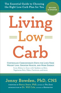 Front cover_Living Low Carb: Revised & Updated Edition