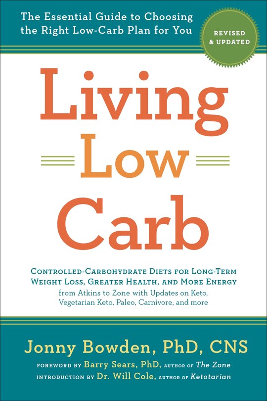 Front cover_Living Low Carb: Revised & Updated Edition