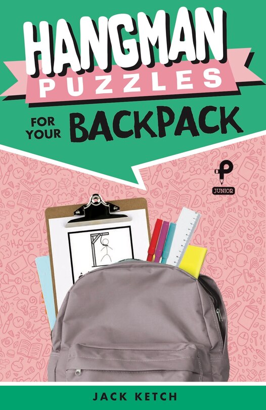 Front cover_Hangman Puzzles For Your Backpack