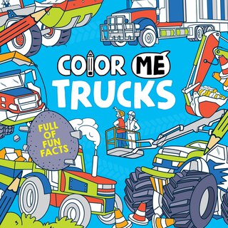 Front cover_Color Me: Trucks