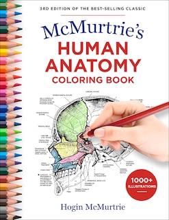 Front cover_Mcmurtrie's Human Anatomy Coloring Book
