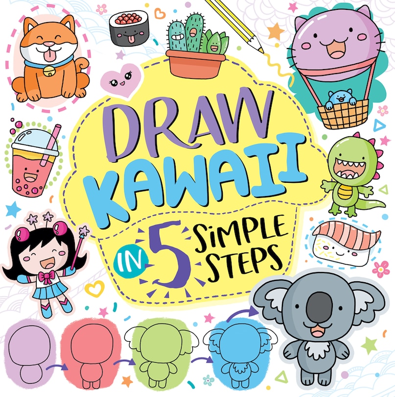 Front cover_Draw Kawaii in 5 Simple Steps