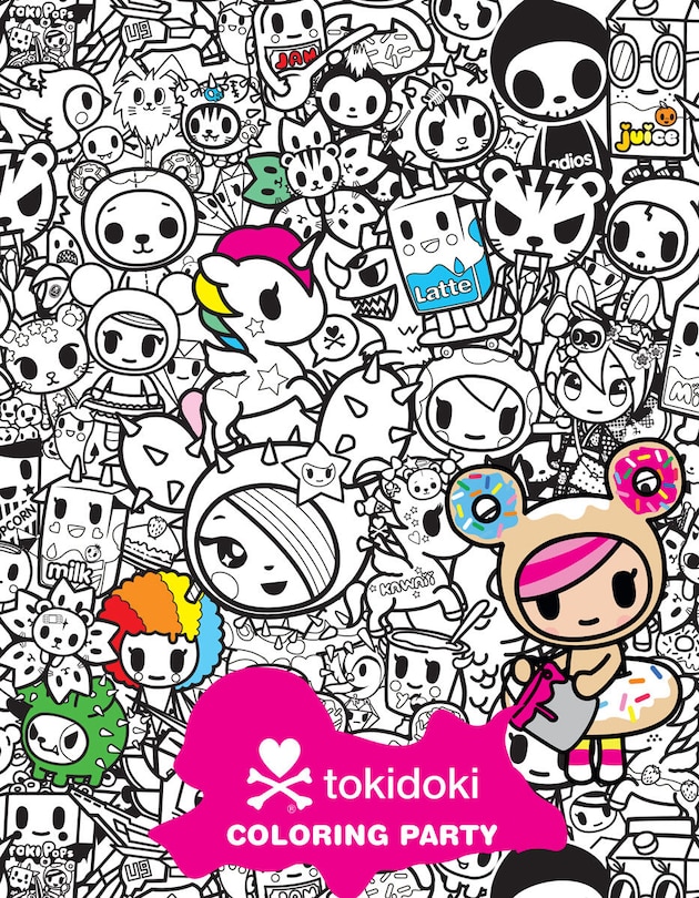 Front cover_Tokidoki Coloring Party
