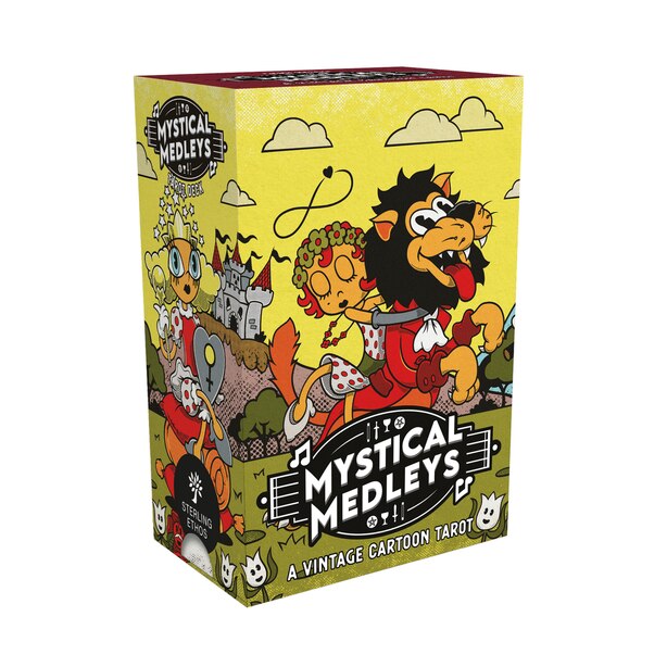 Mystical Medleys: A Vintage Cartoon Tarot by Gary Hall