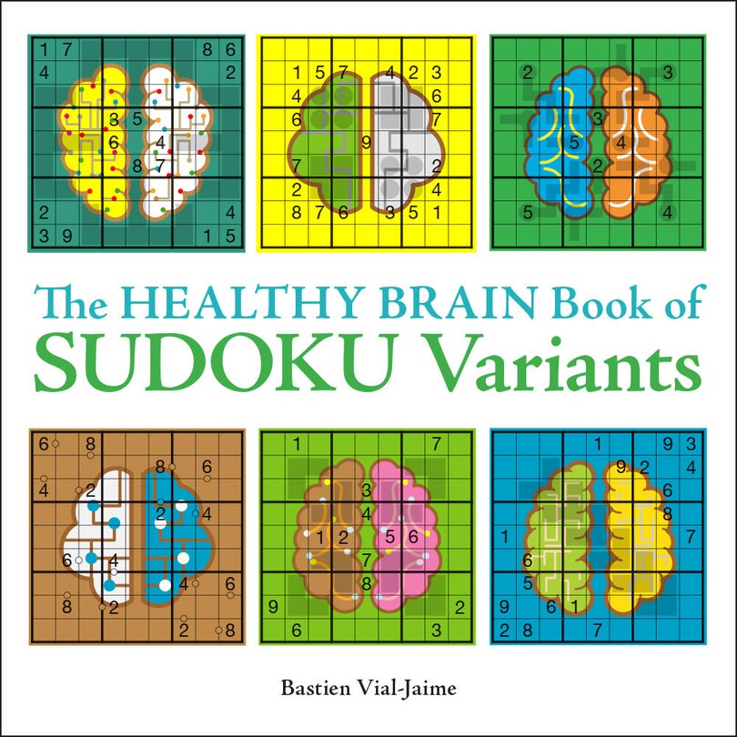 Front cover_The Healthy Brain Book Of Sudoku Variants