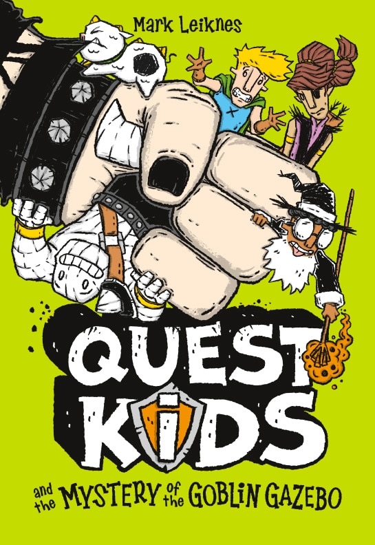 Front cover_Quest Kids and the Mystery of the Goblin Gazebo