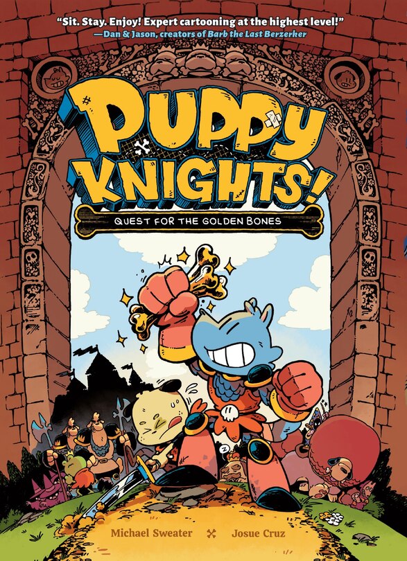 Couverture_Puppy Knights: Quest for the Golden Bones