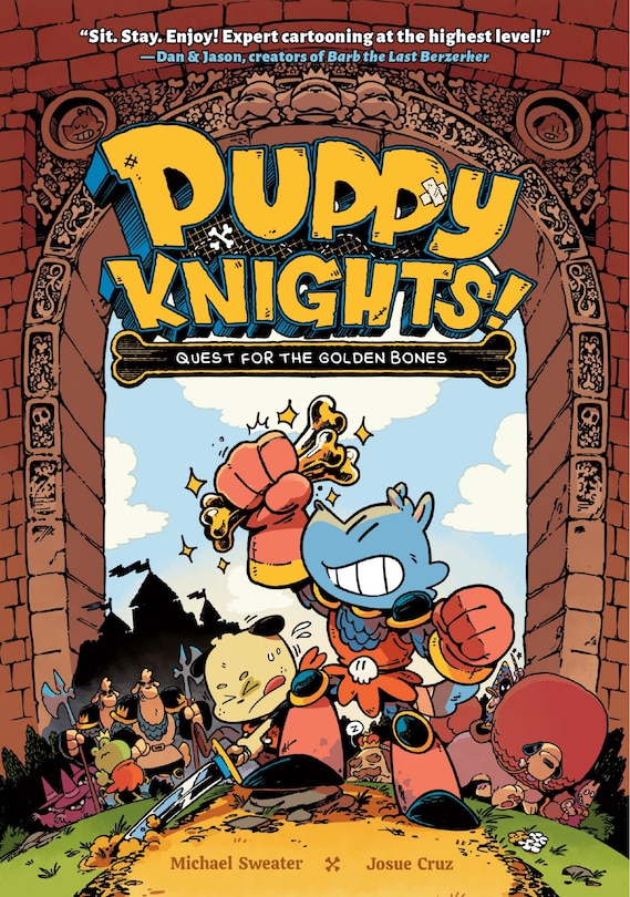 Front cover_Puppy Knights: Quest for the Golden Bones