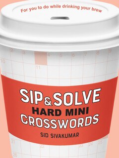 Couverture_Sip & Solve Hard Mini Crosswords