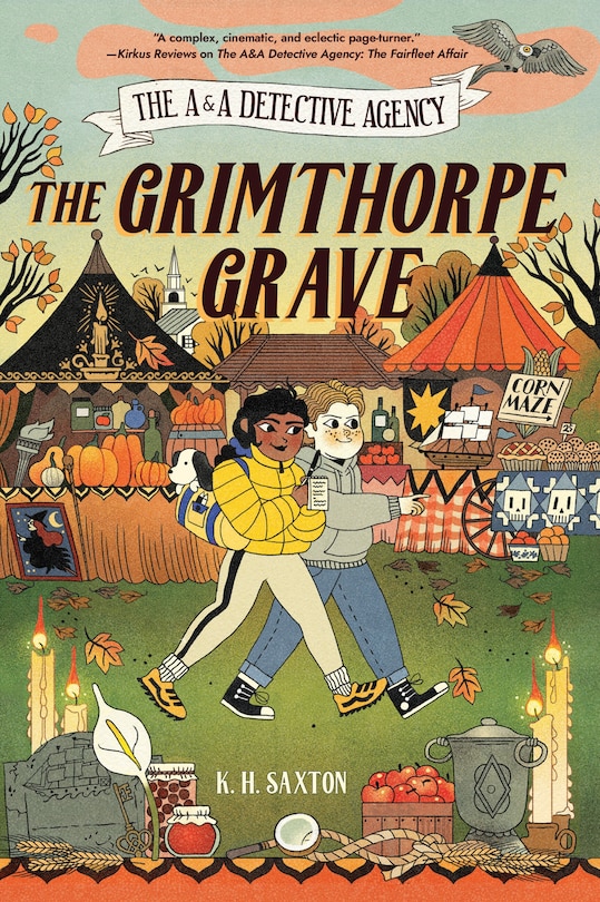 Front cover_The A&A Detective Agency: The Grimthorpe Grave