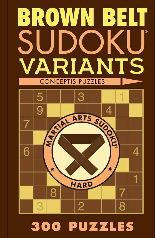 Front cover_Brown Belt Sudoku Variants