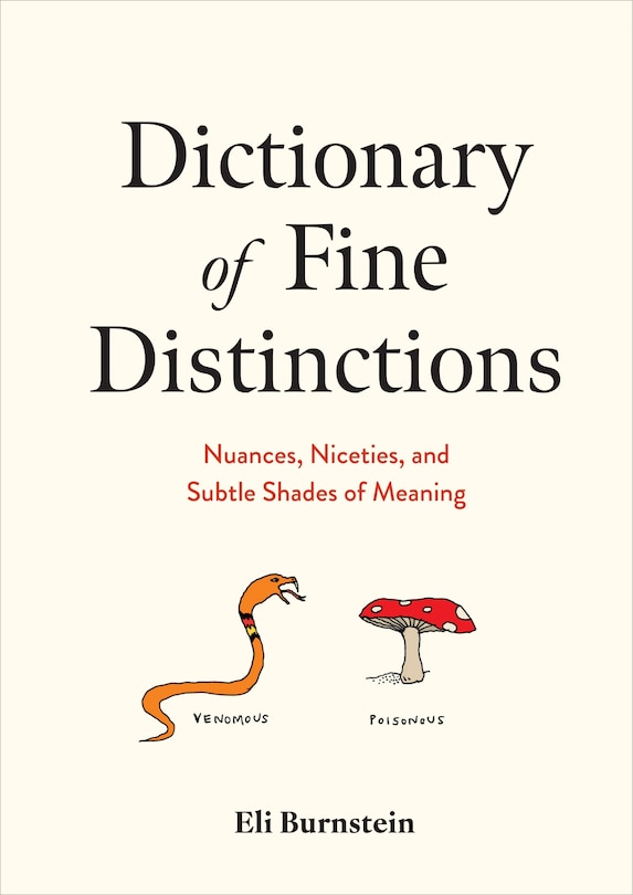 Front cover_Dictionary of Fine Distinctions