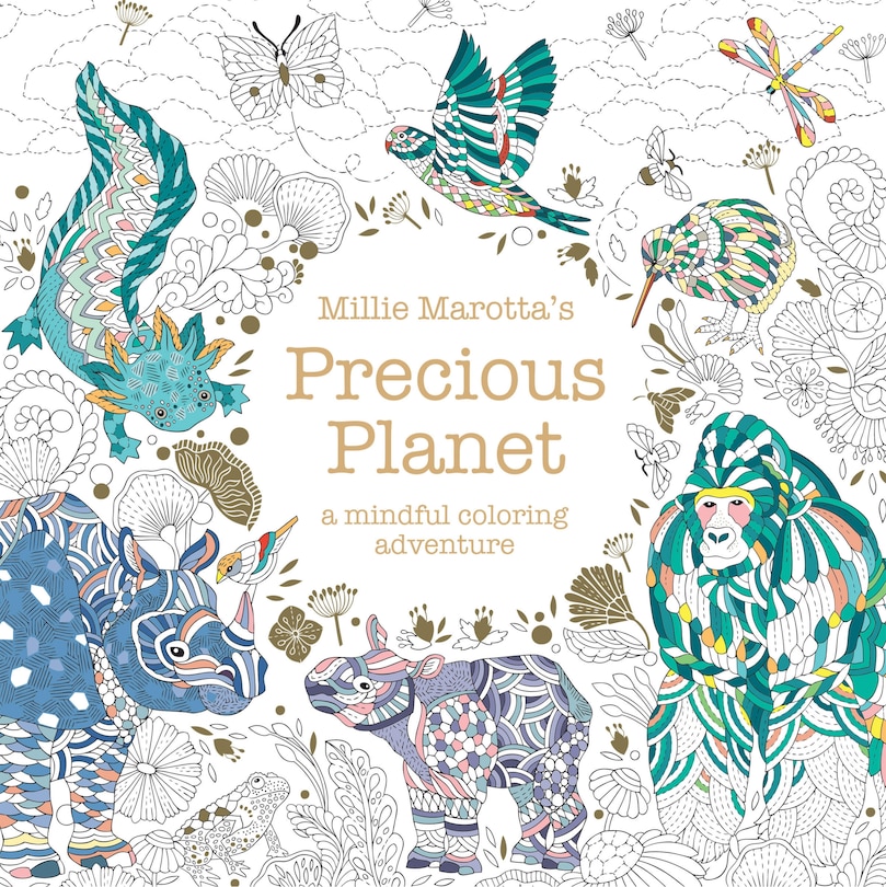 Couverture_Millie Marotta's Precious Planet