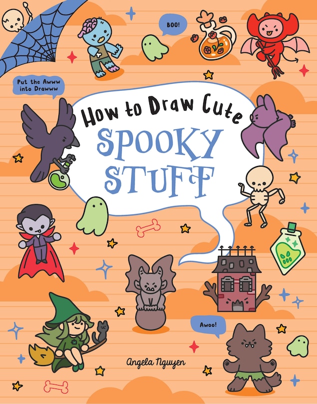 Front cover_How to Draw Cute Spooky Stuff