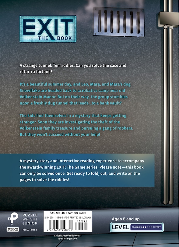 Front cover_EXIT: The Book - The Mysterious Bank Robbery