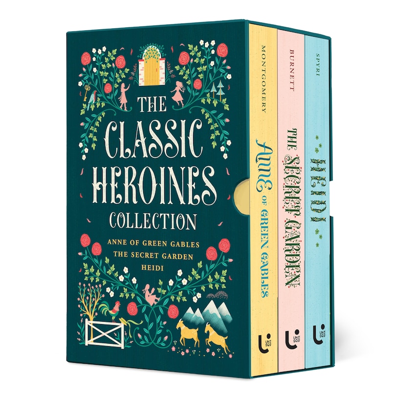 Front cover_The Classic Heroines Collection Boxed Set