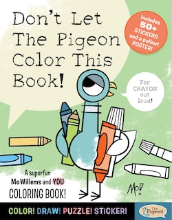 Front cover_Don't Let The Pigeon Color This Book!