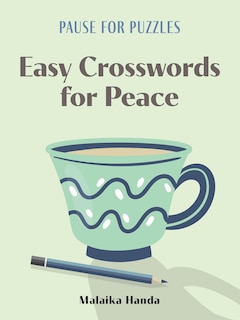 Front cover_Pause for Puzzles: Easy Crosswords for Peace