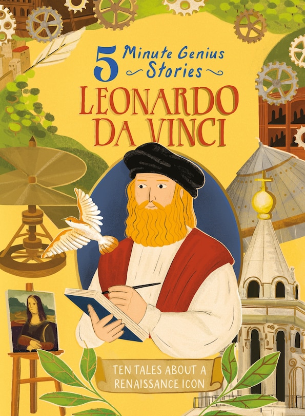 Front cover_Leonardo da Vinci: 5-Minute Genius Stories