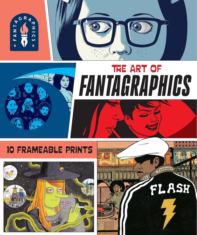 Front cover_The Art of Fantagraphics Poster Book
