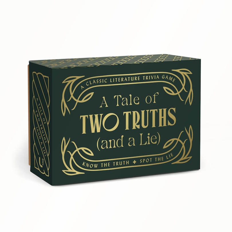 Front cover_A Tale of Two Truths (and a Lie): A Classic Literature Trivia Game