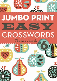 Front cover_Jumbo Print Easy Crosswords #6
