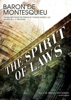 Front cover_The Spirit of Laws