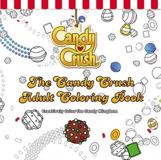 Front cover_The Candy Crush Adult Coloring Book