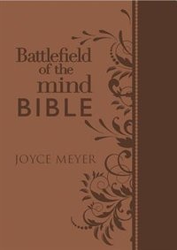 Front cover_Battlefield Of The Mind Bible, Brown Leatherluxe®