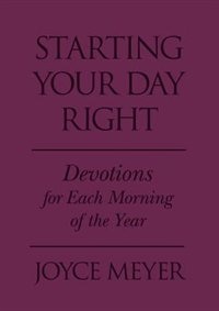 Front cover_Starting Your Day Right