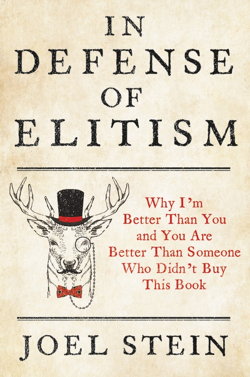 Front cover_In Defense Of Elitism