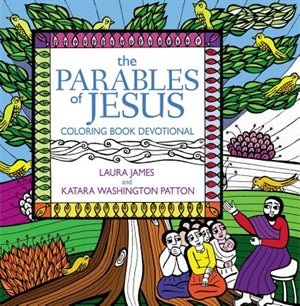 Front cover_The Parables of Jesus Coloring Book Devotional