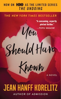 Couverture_You Should Have Known