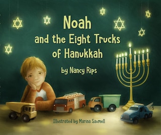 Couverture_Noah and the Eight Trucks of Hanukkah